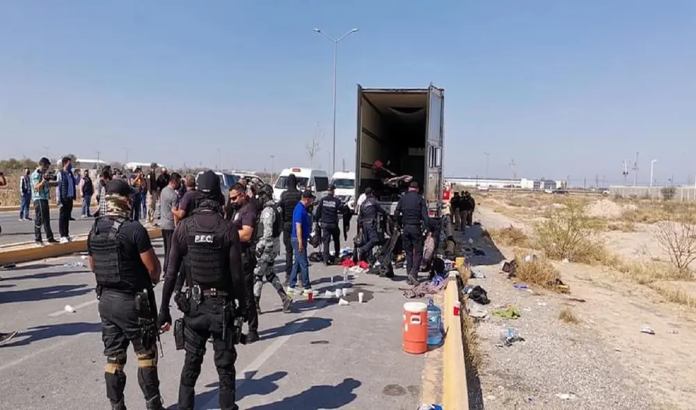 Los migrantes encontrados en México en su mayoría son centroamericanos. Foto: @SegobCoahuila/Twitter Los migrantes encontrados en México en su mayoría son centroamericanos. Foto: @SegobCoahuila/Twitter
