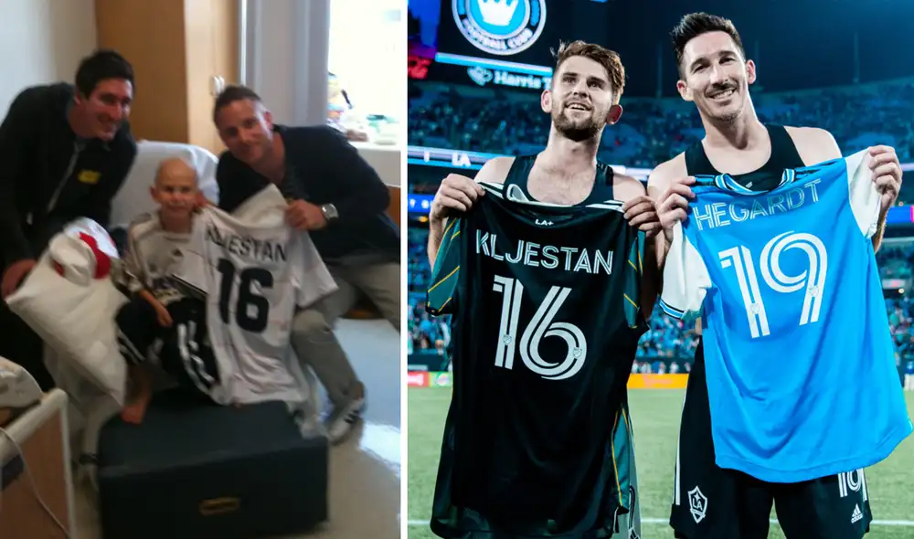 Esto ocurrió durante el Charlotte vs. Los Angeles Galaxy. Foto: composición Sacha Kljestan/difusión
