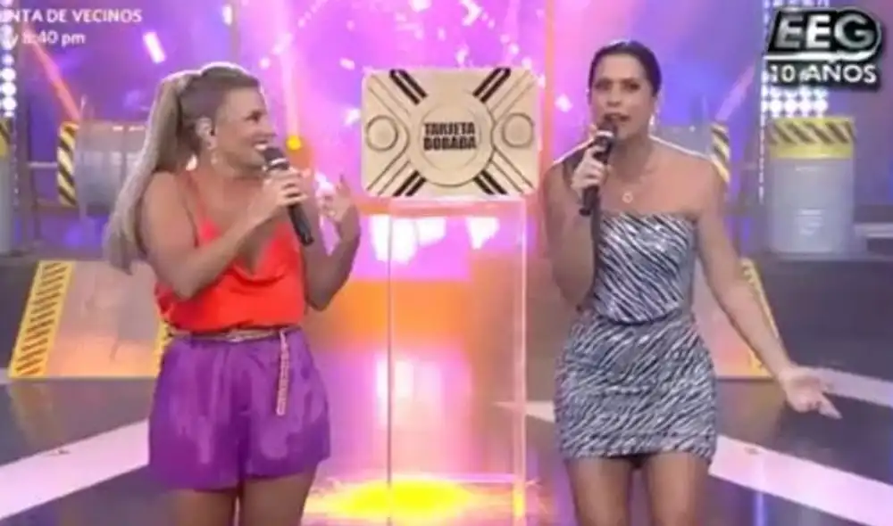 Johanna San Miguel volvió a insinuar que María Pía Copello se victimiza. Foto: captura EEG