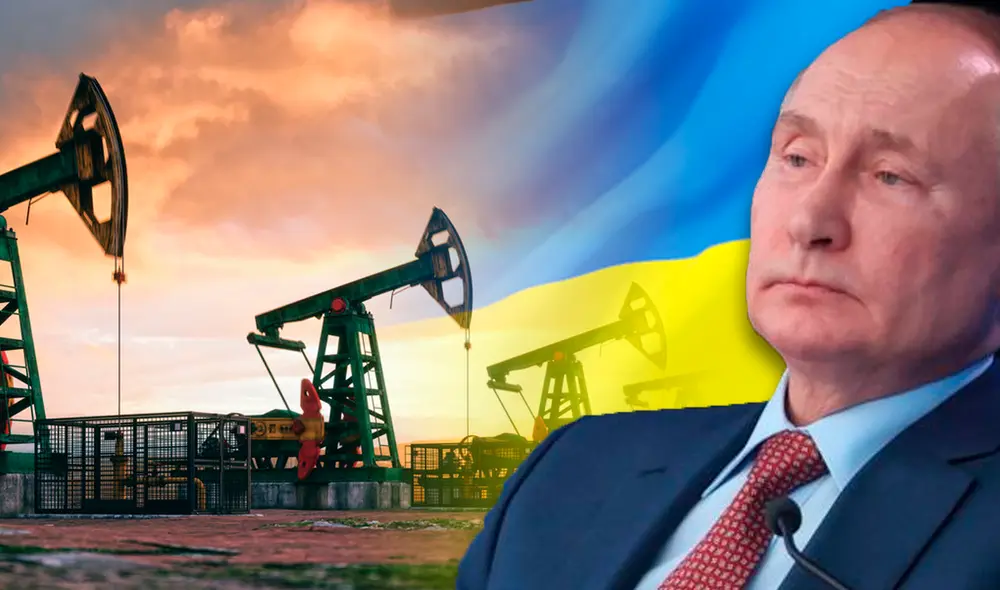 La decisión de Vladimir Putin de invadir Ucrania ya afectó el precio del crudo. Foto: composición de Fabrizio Oviedo / La República La decisión de Vladimir Putin de invadir Ucrania ya afectó el precio del crudo. Foto: composición de Fabrizio Oviedo / La República