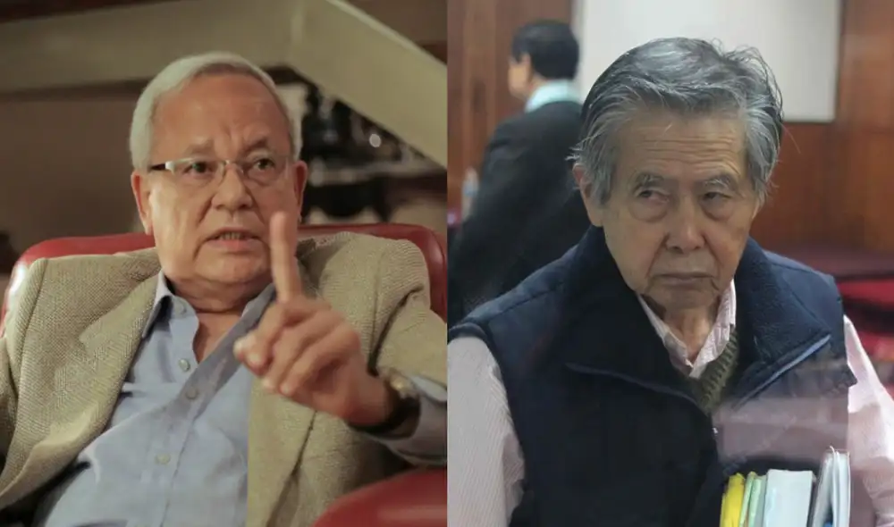 César Hildebrandt se pronunció luego de que el estado de salud de Alberto Fujimori se deteriorara. Foto; composición/La República