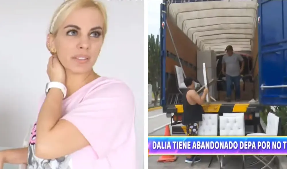 Dalía Durán debía 2 meses de alquiler de su departamento en Magdalena. Foto: captura ATV Dalía Durán debía 2 meses de alquiler de su departamento en Magdalena. Foto: captura ATV