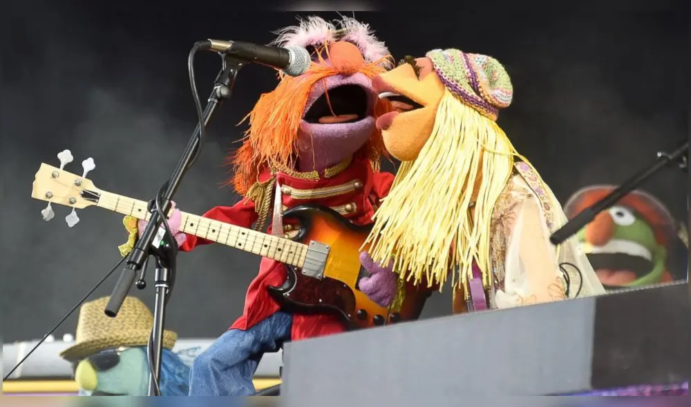 Floyd Pepper y Janice de The Electric Mayhem Band. Foto: Disney Plus Floyd Pepper y Janice de The Electric Mayhem Band. Foto: Disney Plus
