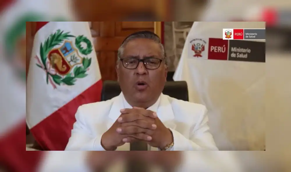 Hernán Condori señaló que la medida se hace “respetando el debido proceso”. Foto: captura Minsa