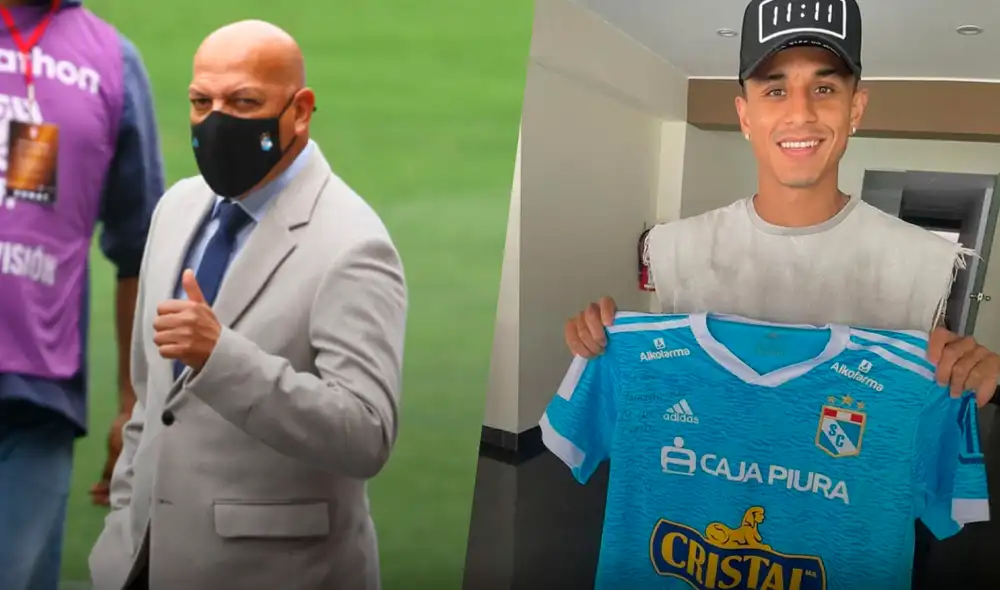 Roberto Mosquera dirigió a Yoshimar Yotún en Sporting Cristal en el 2012. Foto: composición GLR/difusión