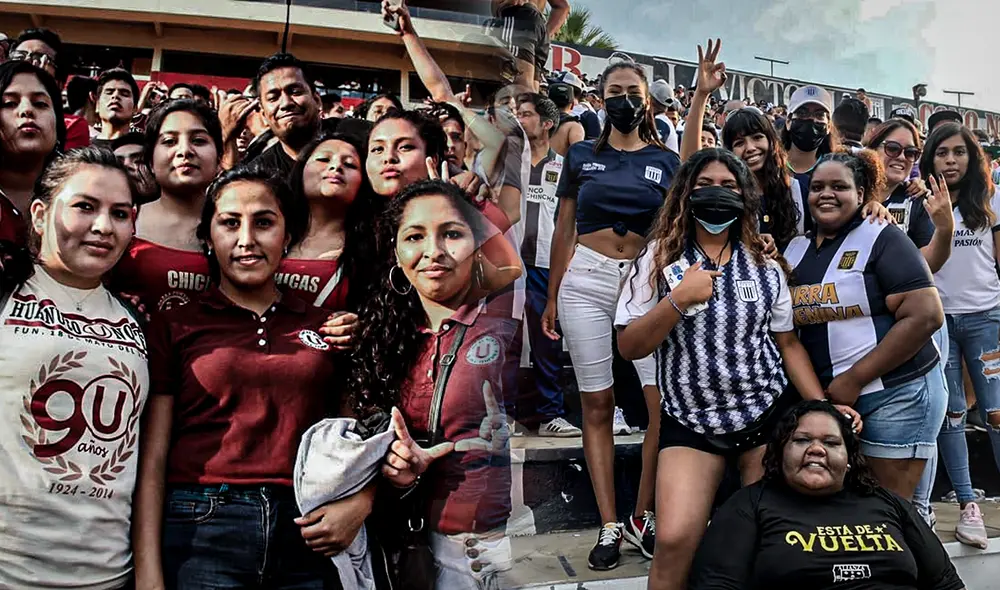 Según las integrantes de la barra femenina, pese al enfrentamiento histórico que se ha creado entre ambos equipos, existe respeto y compañerismo entre sus hinchas. Foto: Jazmin Ceras/composición LR Según las integrantes de la barra femenina, pese al enfrentamiento histórico que se ha creado entre ambos equipos, existe respeto y compañerismo entre sus hinchas. Foto: Jazmin Ceras/composición LR