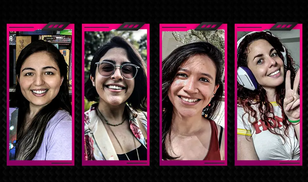 De izquierda a derecha: Maria José Espinosa, Sol Sánchez, Pitu Kong y Antonella Aservi. Imagen: composición LR