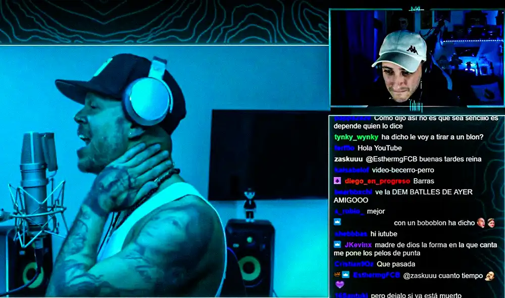 Blon es un freestyler y streamer español. Foto: canal de Twitch de Blon
