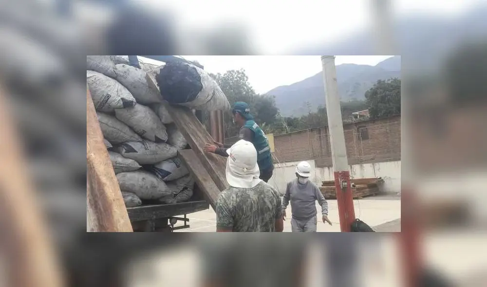 El producto forestal proviene de Ucayali. Foto: Serfor