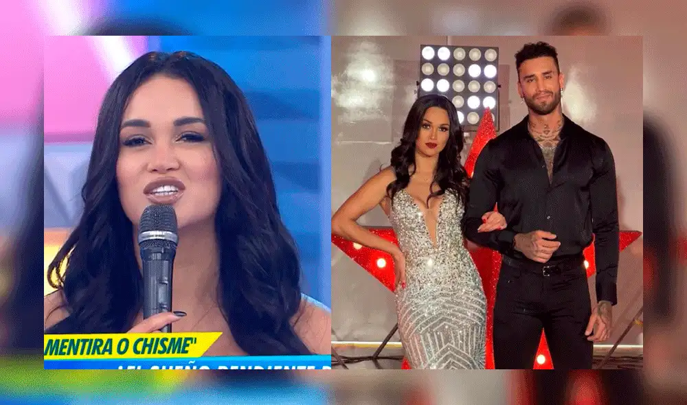 Angie Arizaga y Jota Benz tienen planes de convertirse en padre. Foto: composición captura de América TV/Instagram