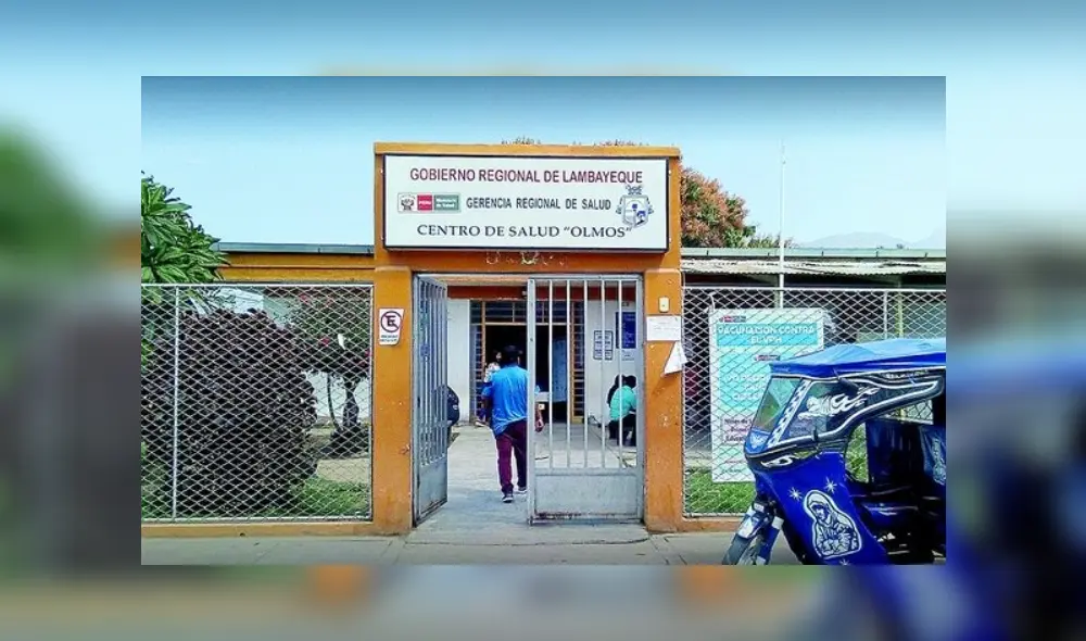 El centro de salud de Olmos registra deficiencias para la atención adecuada de los pacientes. Foto: centro de salud de Olmos/ Facebook