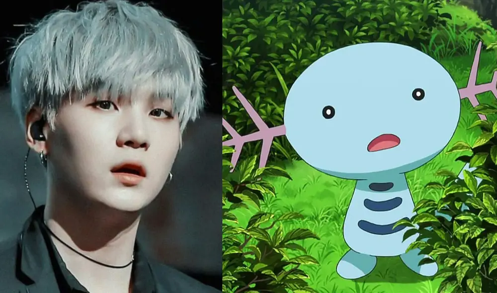 El apodo de Suga de BTS como 'Wooper' de ''Pokémon'' despertó la curiosidad de los fans del grupo k-pop. Foto: composición La República/BIGHIT/PokémonGo El apodo de Suga de BTS como 'Wooper' de ''Pokémon'' despertó la curiosidad de los fans del grupo k-pop. Foto: composición La República/BIGHIT/PokémonGo