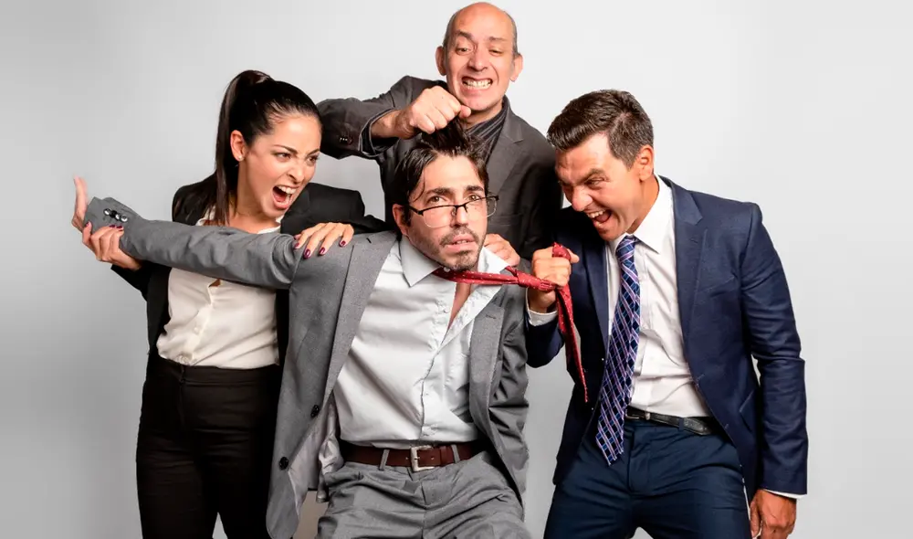 Manuel Gold, Andrea Luna, Joaquín de Orbegoso y Christian Ysla se juntan en "Bull". Foto: Difusión Manuel Gold, Andrea Luna, Joaquín de Orbegoso y Christian Ysla se juntan en "Bull". Foto: Difusión