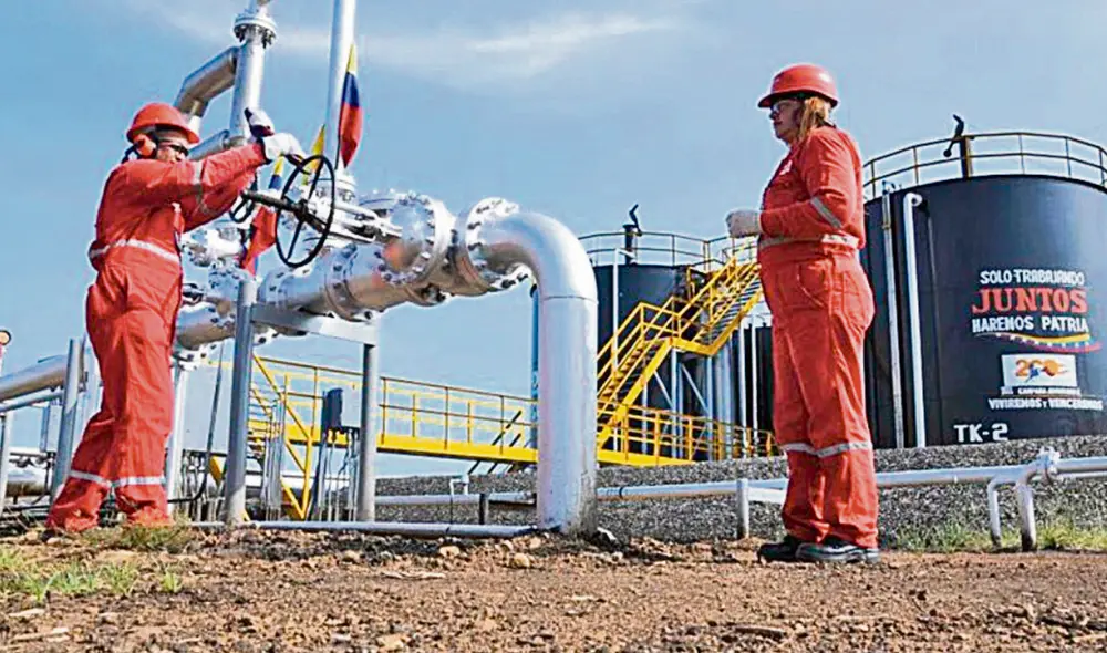 Industria. La rica producción petrolera de Venezuela hoy no ingresa al mercado de EE. UU., pero los cambios geopolíticos harían repensar esta sanción. Foto: difusión