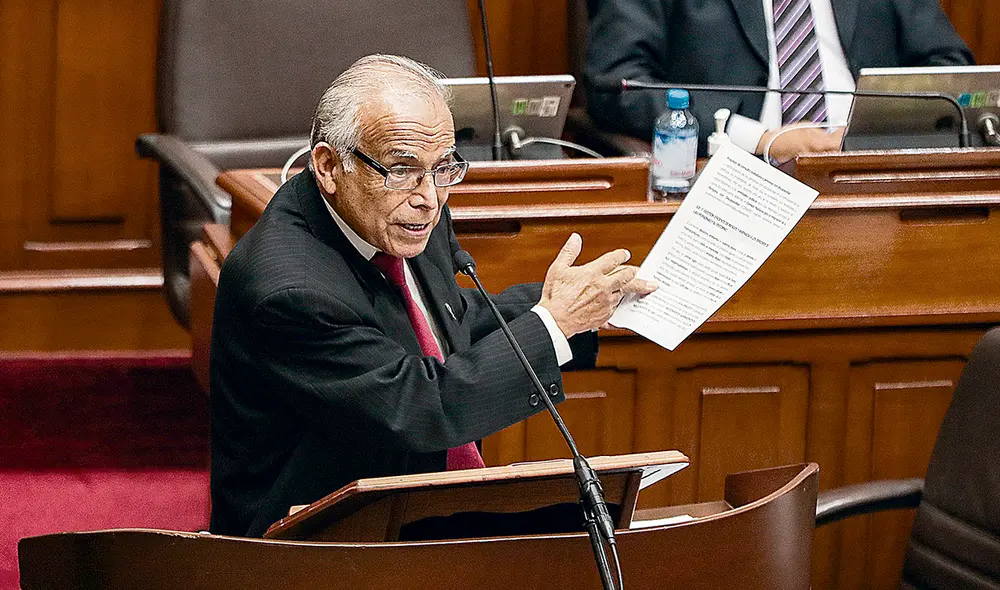 No convenció. Incluso los que iban a votar a favor no estaban conformes con Aníbal Torres. Foto: difusión