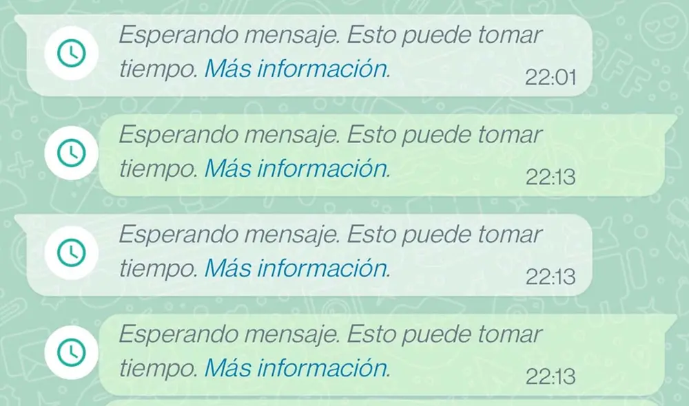 Este error suele aparecer a los usuarios de WhatsApp en Android y iPhone. Foto: Xataka