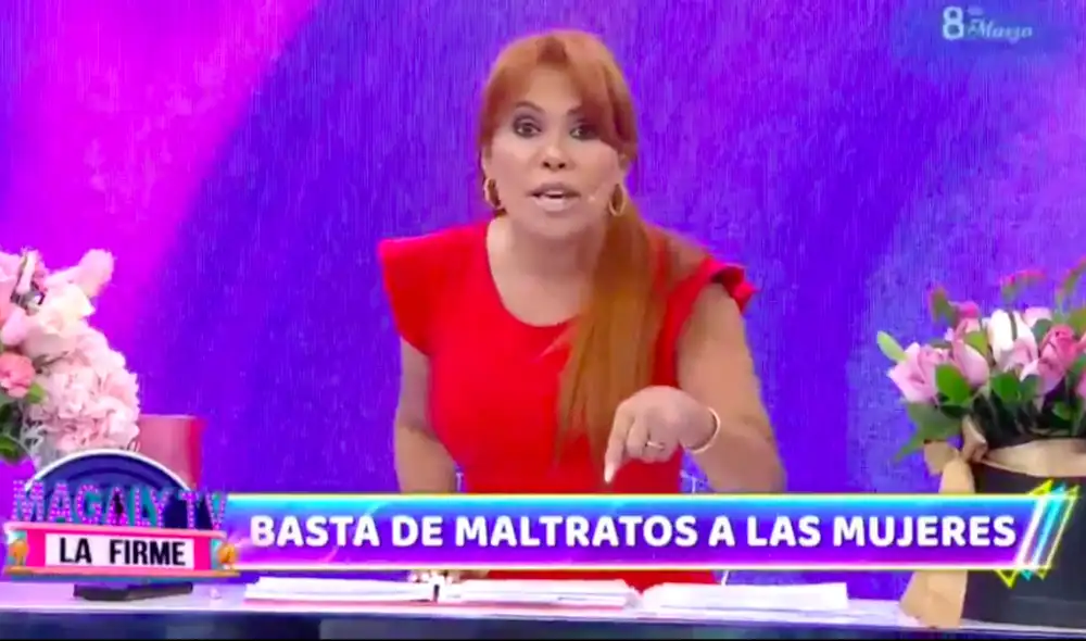"Debemos recordar lo valiosas que somos", dijo Magaly Medina. Foto: captura ATV