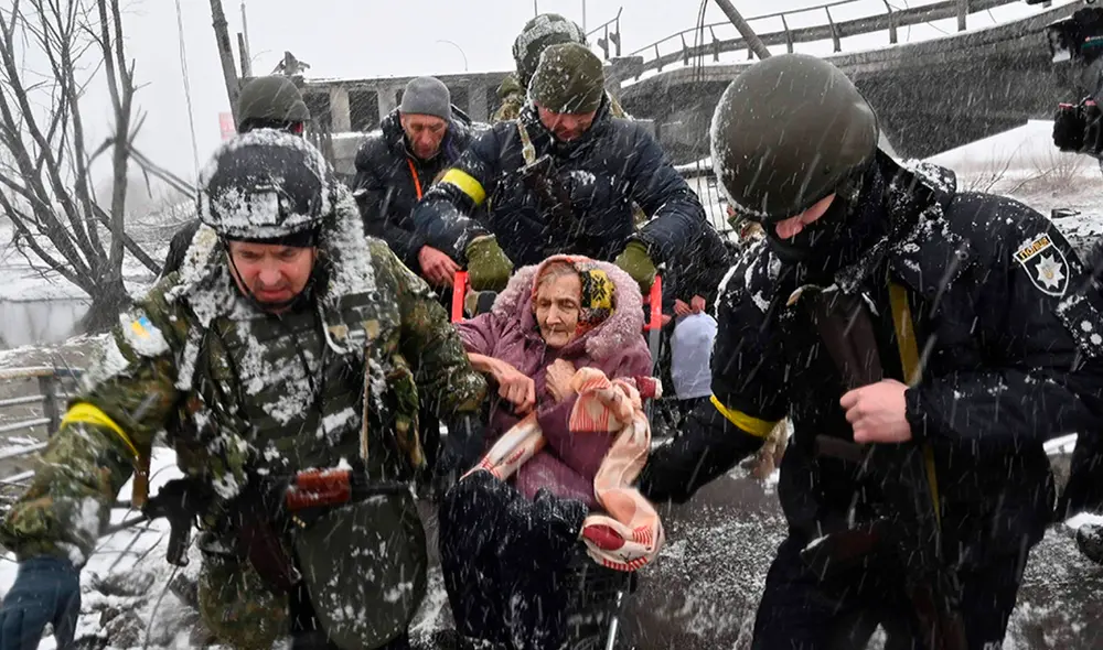 El sexto corredor afectaría a la región de Kiev e incluye un recorrido que alcanza Vorzel, Bucha, Borodyanka, Gostomel e Irpin, además de Stoyanka y Belgorodka. Foto: AFP El sexto corredor afectaría a la región de Kiev e incluye un recorrido que alcanza Vorzel, Bucha, Borodyanka, Gostomel e Irpin, además de Stoyanka y Belgorodka. Foto: AFP