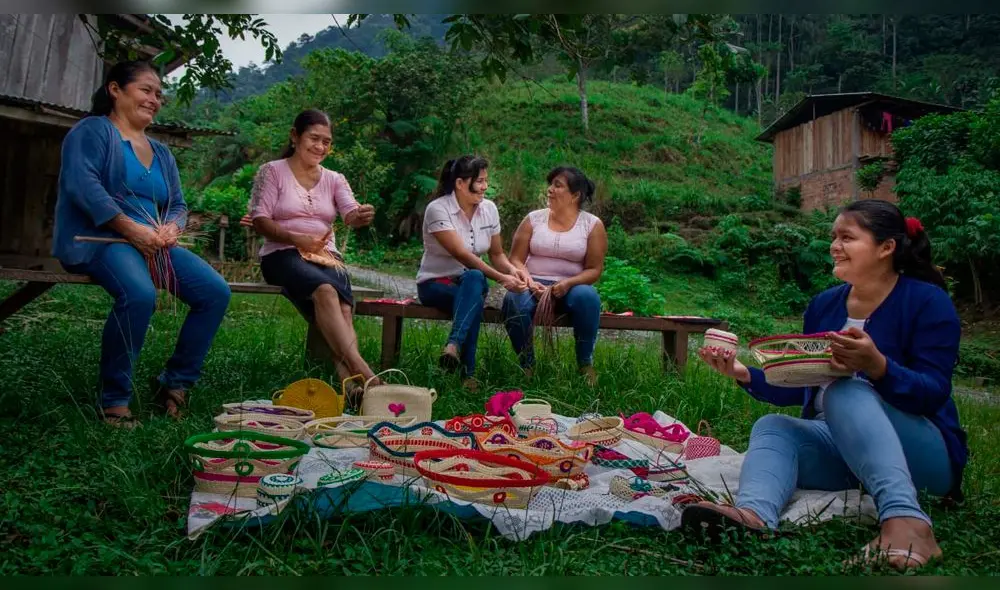 Productos artesanales de mujeres emprendedoras de la región San Martín. Foto: BPAM