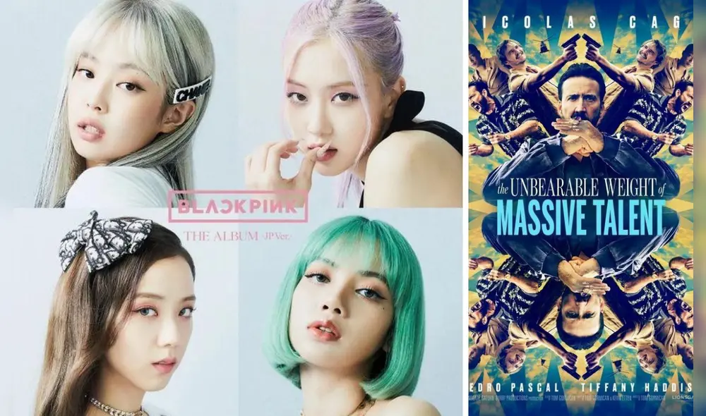 "El peso del talento" contará con BLACKPINK. Foto composición: YG Entertainment y Filmaffinity