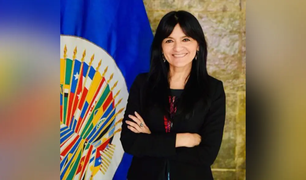 La presidenta de la CIDH es también docente de la Pontificia Universidad Católica del Perú. Foto: Julissa Mantilla Twiter