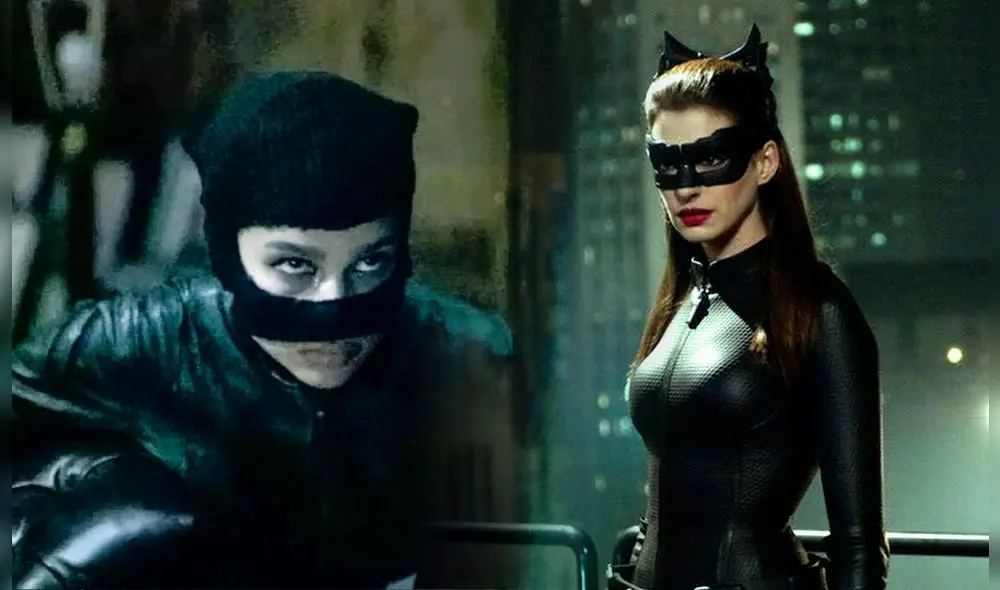 Zoe Kravitz y Anne Hathaway interpretaron a Catwoman en diferentes adaptaciones de The Batman. Foto: composición LR/Warner Bros.
