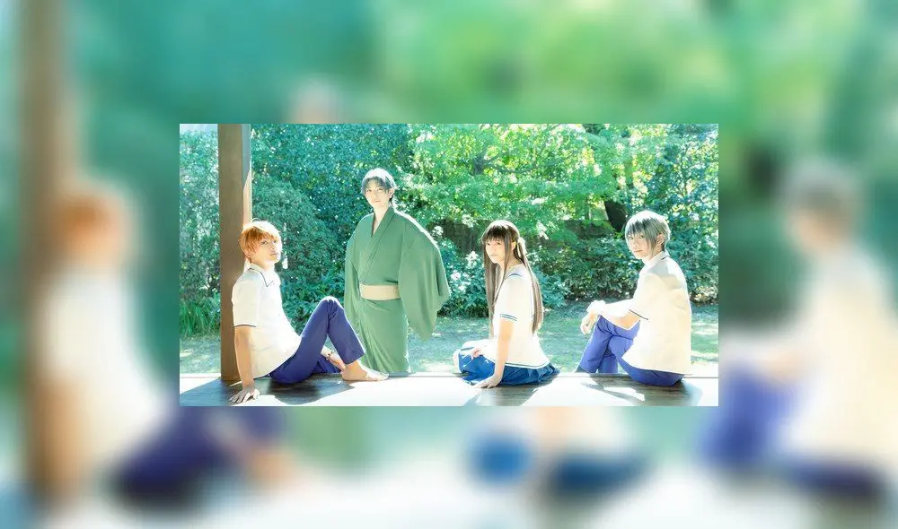 Personajes principales de la obra de teatro de Fruits basket. Foto: Avex Pictures