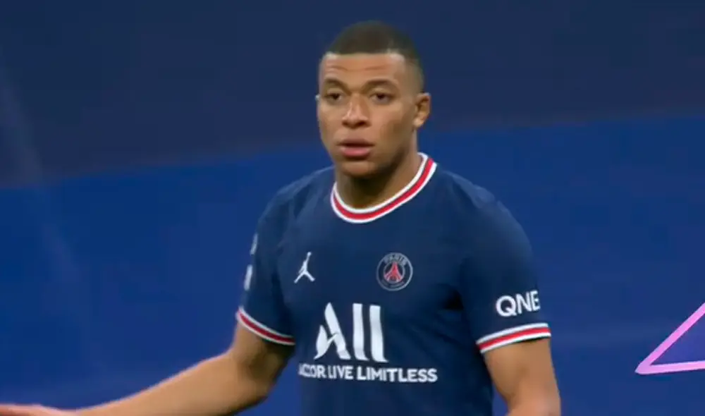 Kylian Mbappé anotó un gol que fue anulado. Foto: ESPN
