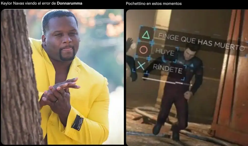 Las reacciones del partido suelen ser con bromas y acompañadas de una referencia gráfica. El Real Madrid vs. PSG no fue la excepción. Foto: Twitter