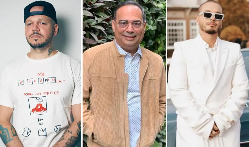 Gilberto Santa Rosa pidió paz entre Residente y J Balvin. Foto: composición Instagram