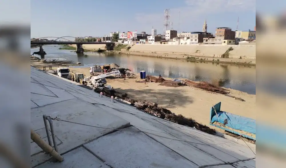 Proyecto tiene como objetivo evitar posibles inundaciones en periodo de lluvias. Foto: Contraloría Proyecto tiene como objetivo evitar posibles inundaciones en periodo de lluvias. Foto: Contraloría
