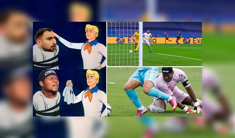 Donnarumma fue comparado con 'Chiquito' Flores durante el Real Madrid vs. PSG. Foto: composición/GLR