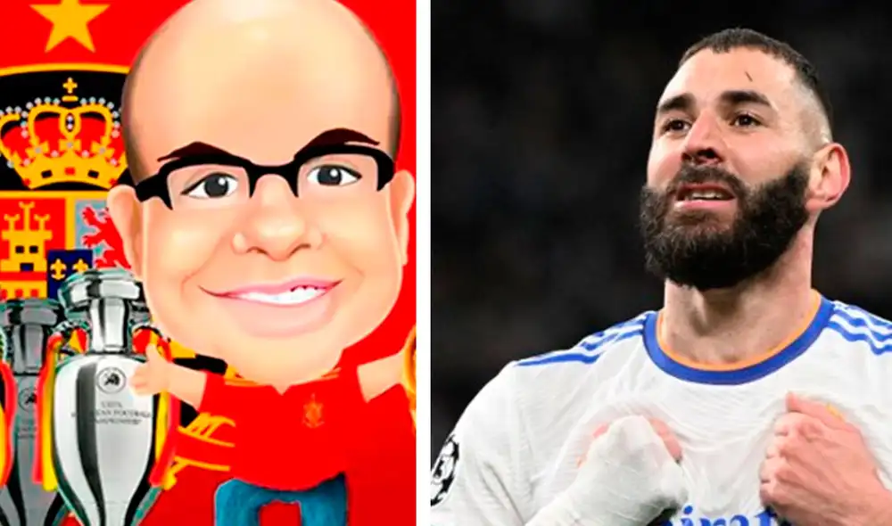 Mensaje de MisterChip tras la remontada del Real Madrid al PSG. Foto: composición AFP/Twitter Mensaje de MisterChip tras la remontada del Real Madrid al PSG. Foto: composición AFP/Twitter