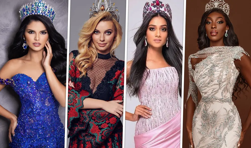 Alejandra Conde (Venezuela), Karolina Bielawska (Polonia), Lavanya Sivaji (Malasia) y Olivia Yacé (Costa de Marfil) son las favoritas al Mis Mundo 2021. Foto: composición/ Instagram Alejandra Conde (Venezuela), Karolina Bielawska (Polonia), Lavanya Sivaji (Malasia) y Olivia Yacé (Costa de Marfil) son las favoritas al Mis Mundo 2021. Foto: composición/ Instagram
