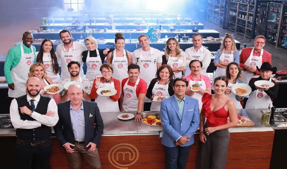 Los participantes de la nueva temporada de Masterchef Celebrity Colombia. Foto: La FM