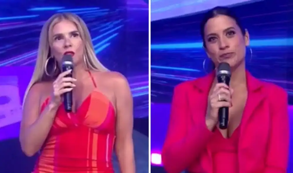 Johanna San Miguel lanzó una advertencia a los Combatientes. Foto: captura de América TV Johanna San Miguel lanzó una advertencia a los Combatientes. Foto: captura de América TV