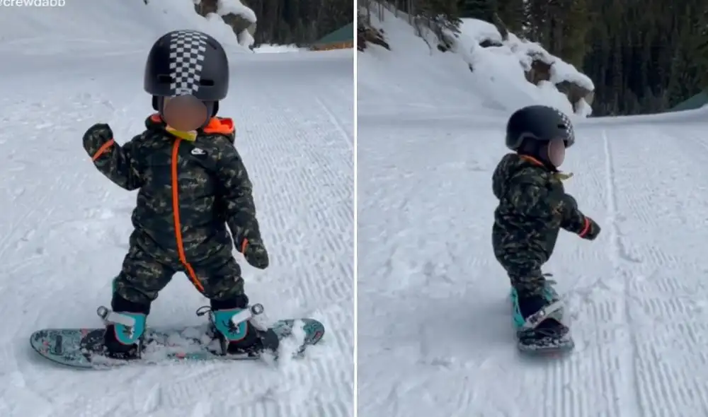 La enternecedora escena del pequeño talento tuvo 2 millones de reproducciones, 150.000 'me gusta' y cientos de comentarios. Foto: captura de TikTok