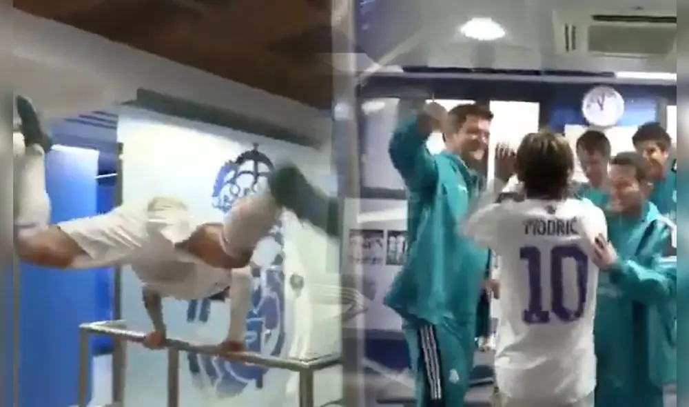 Luka Modric participó en el segundo gol del Real Madrid. Foto: captura de Twitter Luka Modric participó en el segundo gol del Real Madrid. Foto: captura de Twitter