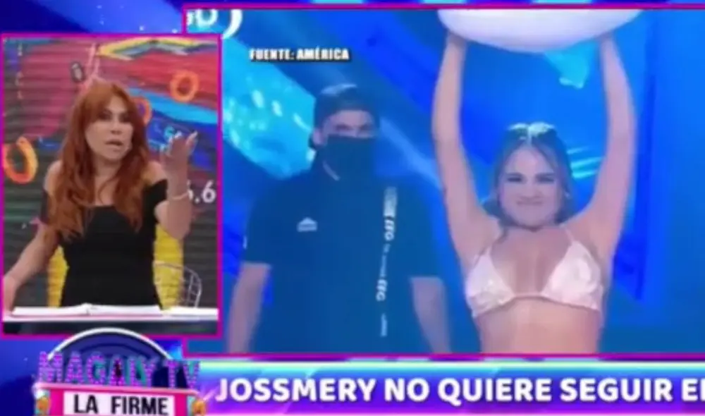 Magaly Medina habló sobre el bajo rendimiento de Jossmery en "EEG". Foto: captura de ATV