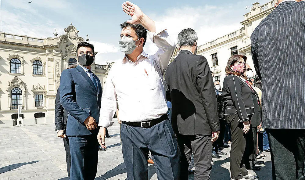 Que asista. Los parlamentarios de oposición le indican al presidente Pedro Castillo que "tenga la valentía" de presentarse en el Congreso y aclarar las dudas. Foto: difusión
