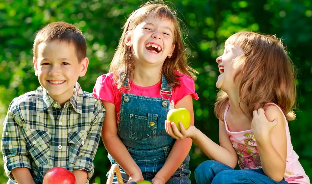 La risa es la mejor terapia para niños y adultos. Foto: bloginfantil