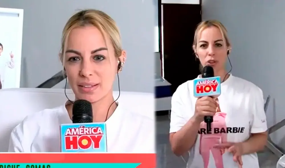 Dalia Durán negó que se encuentre una situación precaria. Foto: capturas América TV Dalia Durán negó que se encuentre una situación precaria. Foto: capturas América TV