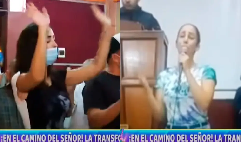 Olinda Castañeda afirma que “Dios permitió que eso pasara para poder estar donde está ahora”. Foto: captura/ATV