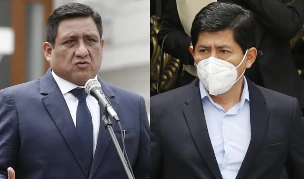 Zamir Villaverde declaró el último miércoles ante la Comisión de Fiscalización del Congreso presidida por Héctor Ventura. Foto: composición/La República Zamir Villaverde declaró el último miércoles ante la Comisión de Fiscalización del Congreso presidida por Héctor Ventura. Foto: composición/La República