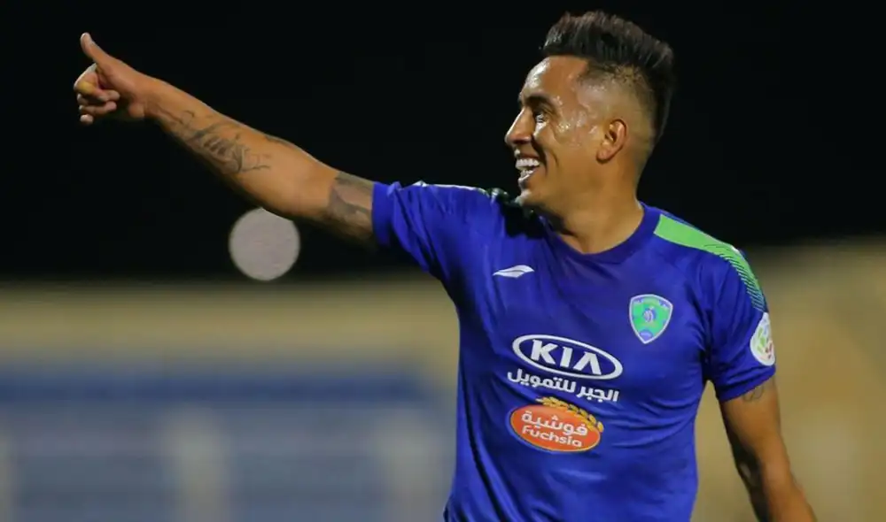 Christian Cueva llegó a las 5 asistencias en esta temporada de la liga árabe. Foto: Al Fateh Christian Cueva llegó a las 5 asistencias en esta temporada de la liga árabe. Foto: Al Fateh