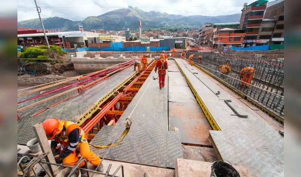 Actualmente se ejecutan trabajos de encofrado. Foto: Copesco