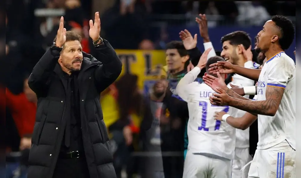 Diego Simeone se enfrento al Real Madrid en varias ocasiones por LaLiga Santander. Foto: EFE/Real Madrid Diego Simeone se enfrento al Real Madrid en varias ocasiones por LaLiga Santander. Foto: EFE/Real Madrid
