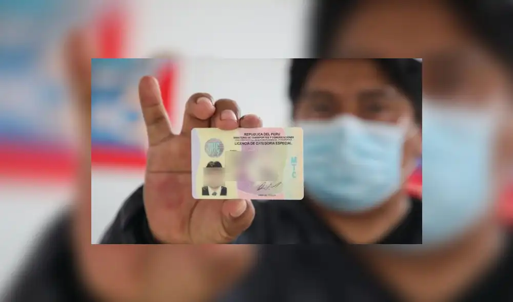 El MTC ha adelantado la entrega de brevetes de conducir. Foto: gob.pe