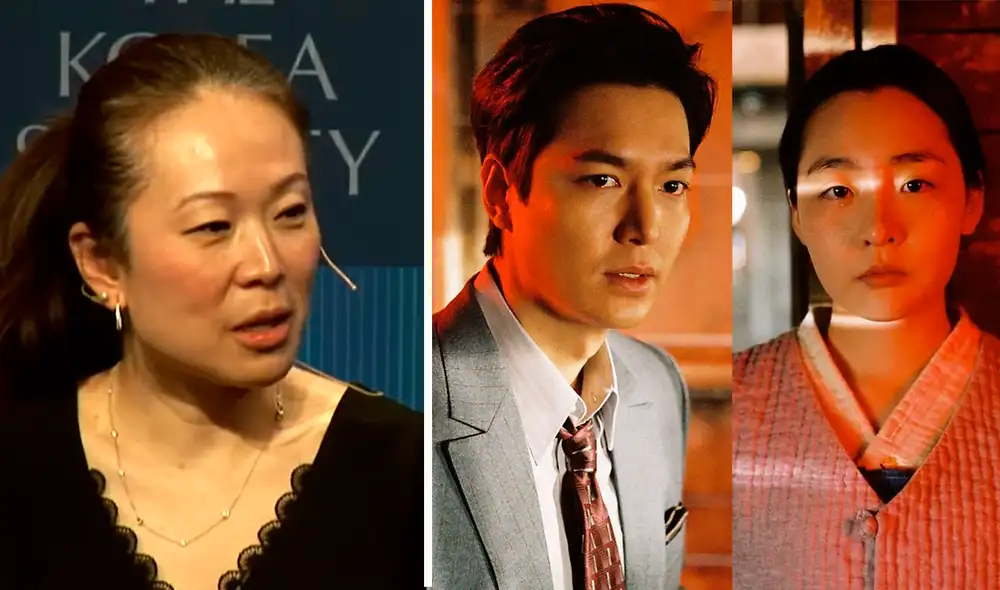 Lee Min Ho y Kim Min Ha compitieron con otras colegas para ingresar a serie de Apple Tv+. Foto: capturas The Korea Society/AppleTV+