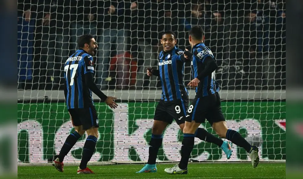 Con un pie en cuartos. Atalanta dio el golpe y venció a Bayern Leverkusen por la Europa League. La vuelta será el 17 de marzo. Foto: AFP Con un pie en cuartos. Atalanta dio el golpe y venció a Bayern Leverkusen por la Europa League. La vuelta será el 17 de marzo. Foto: AFP